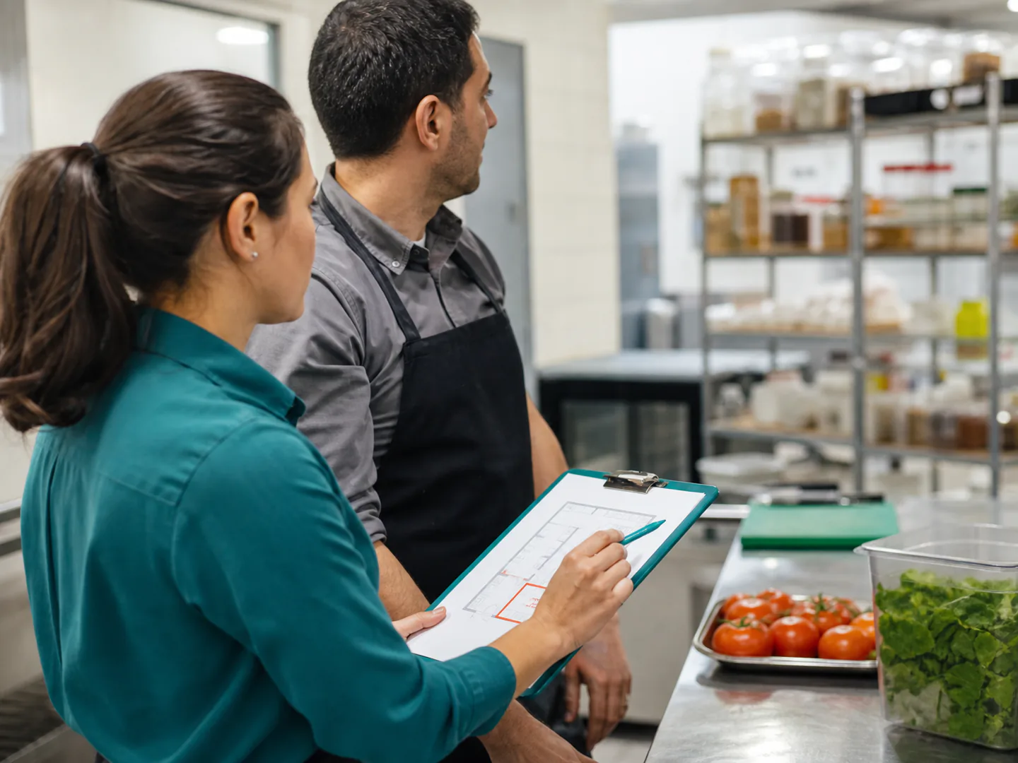 Diagnóstico técnico inicial em operação de alimentos com checklist